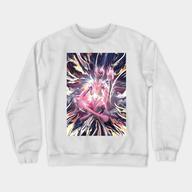 Purifier | Pure Fire Crewneck Sweatshirt by silviovieiraart